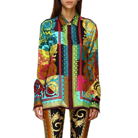 women's versace shirt sale|versace pantsuit.